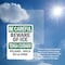 Signmission Safety Culture Sign, 10 in Width, Vinyl Decal, Rectangle, Bilingual OS-2PACK-BC-D-1014-L-10011 - alternate 5